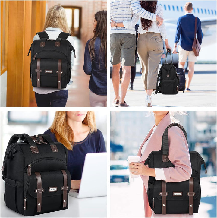 FALANKO Mochila para laptop para mujer, doctora de trabajo, profeso...