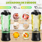 Licuadora portátil exprimidor personal para batidos batidos con funda