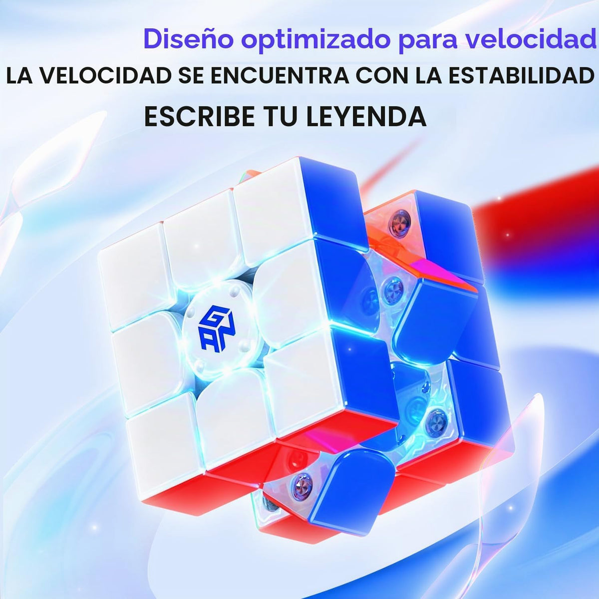 GAN i4 Leap, cubo de velocidad inteligente con GanPod para profesionales