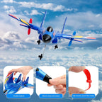 RoofWorld SU27 RC Fighter Plane Principiante Avión RC 6-Axis