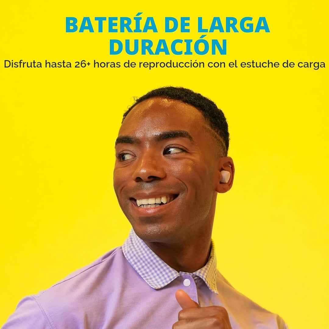 JLab Go Air Pop+ Auriculares Verdaderamente Inalámbricos, Auricular...