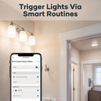 Sensor de puerta Zigbee, 4 unidades, sensor de contacto inteligente para la