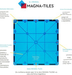 MAGNA-TILES Classic - Juego de construcción magnética de 100 piezas, la marca original de construcción magnética