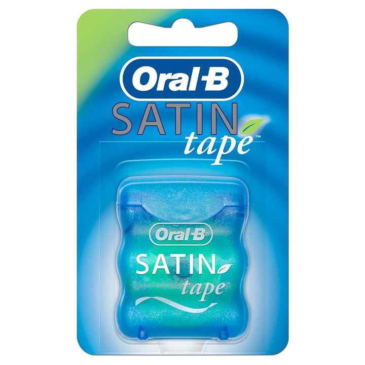 Oral-B Cinta de satén para hilo dental, sabor a menta, 1 unidad (pa...