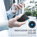 [Paquete de 2] Cargador portátil de 20000 mAh, 20000mAh, Negro+Negro