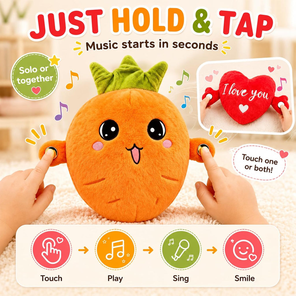 Juguetes sensoriales musicales, juguete musical interactivo de