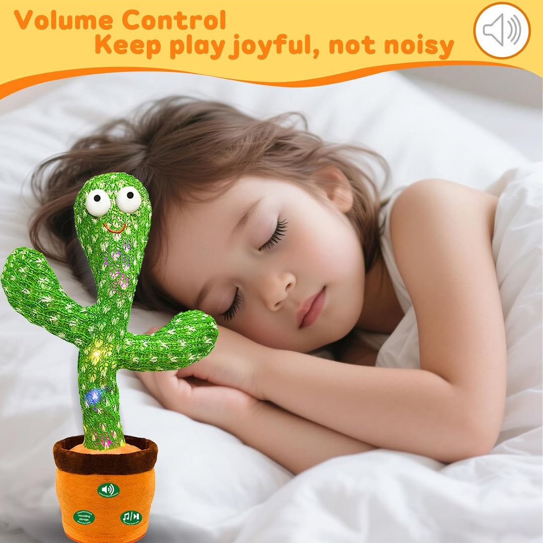 Hunfur (Recargable) Juguete de cactus parlante que imita el baile,...