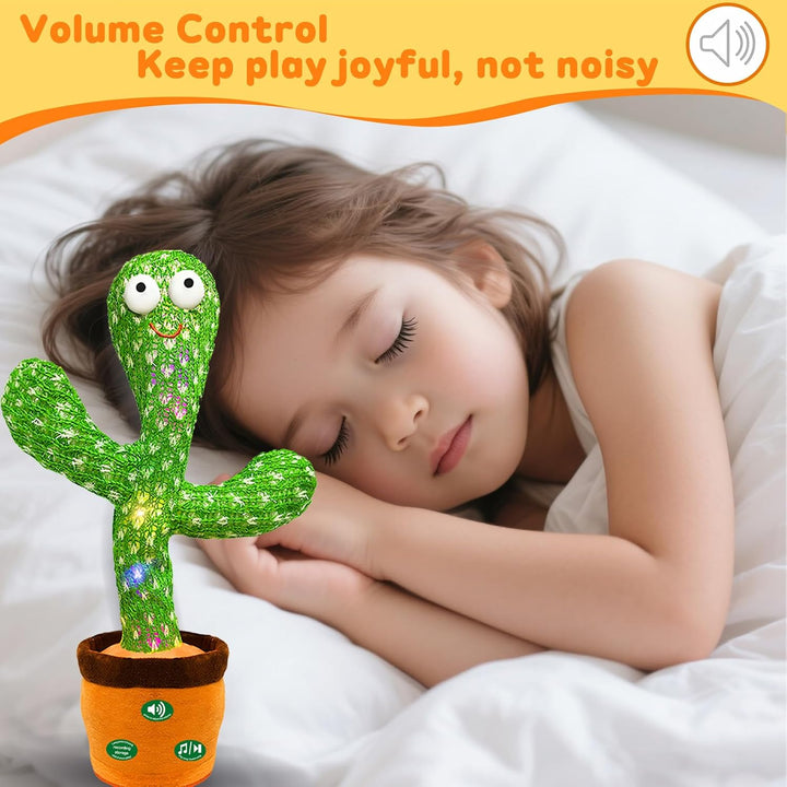 Hunfur (Recargable) Juguete de cactus parlante que imita el baile,...