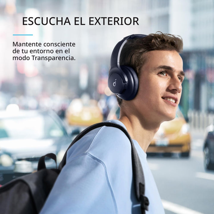 Soundcore by Anker Q20i Auriculares híbridos con cancelación activa...