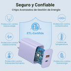 Paquete de 4 cargadores USB C, bloque de carga tipo C, cargador de pared de 20 W, para iPhone Air/17/17 Plus/17 Pro/17 Pro Max/16/16 Plus/16 Pro/16 Pro Max/15/15 Pro/15 Pro Max/14/13/12 Pro/Samsung
