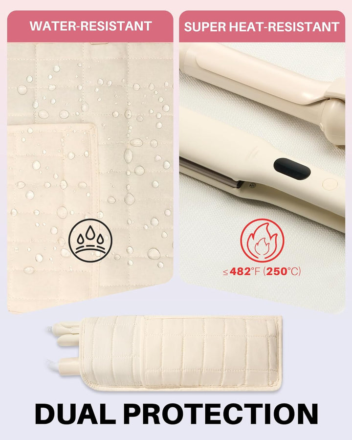 Noldena Hot Tools - Estuche de viaje con bolsa resistente al calor,...