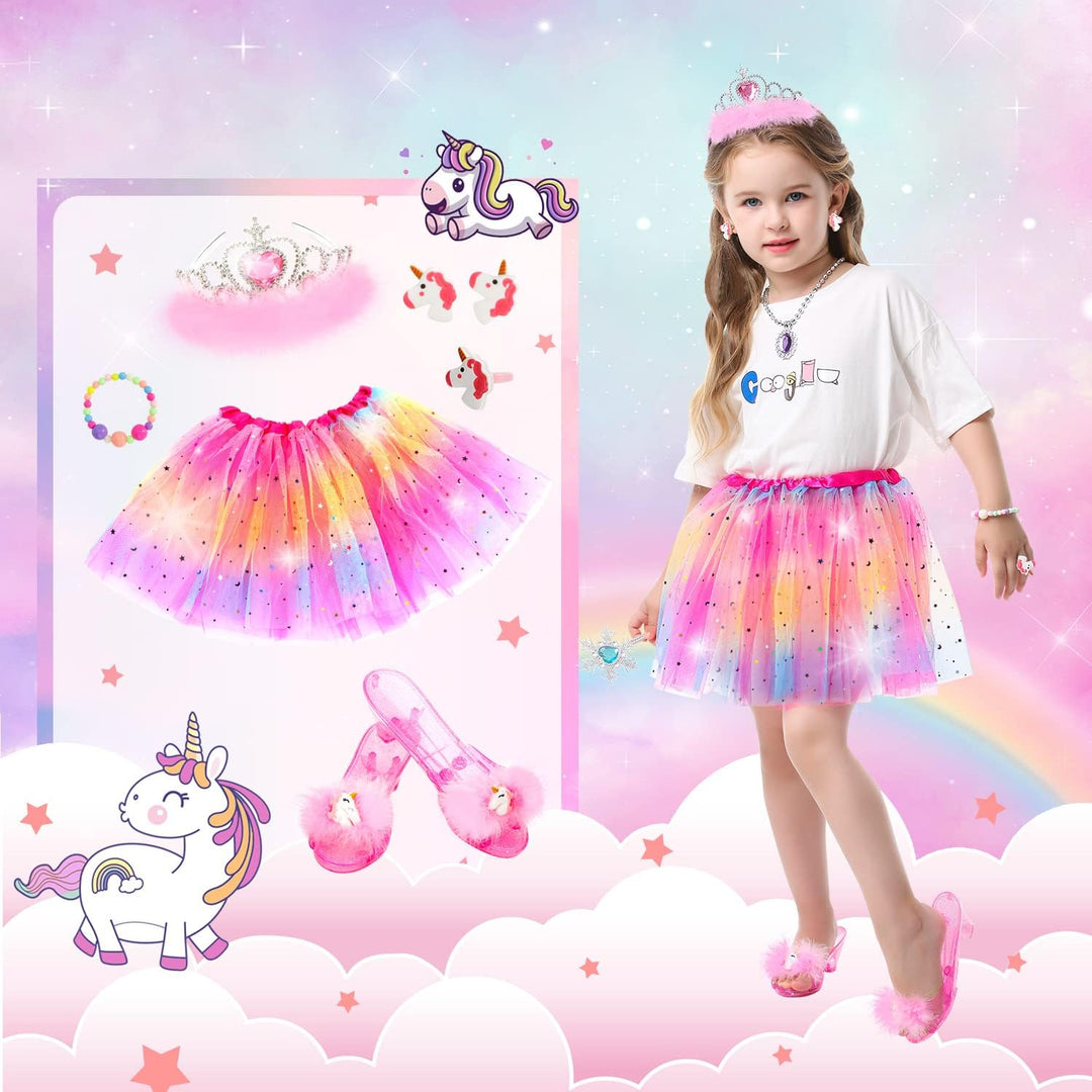 Juego de zapatos de vestir de princesa juguetes de vestir