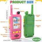 Aikmi Walkie Talkies de video para niños, juguete para niño y niña
