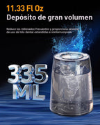 MySmile LP221 Flosores dentales inalámbricos con luz UVC y pantalla OLED