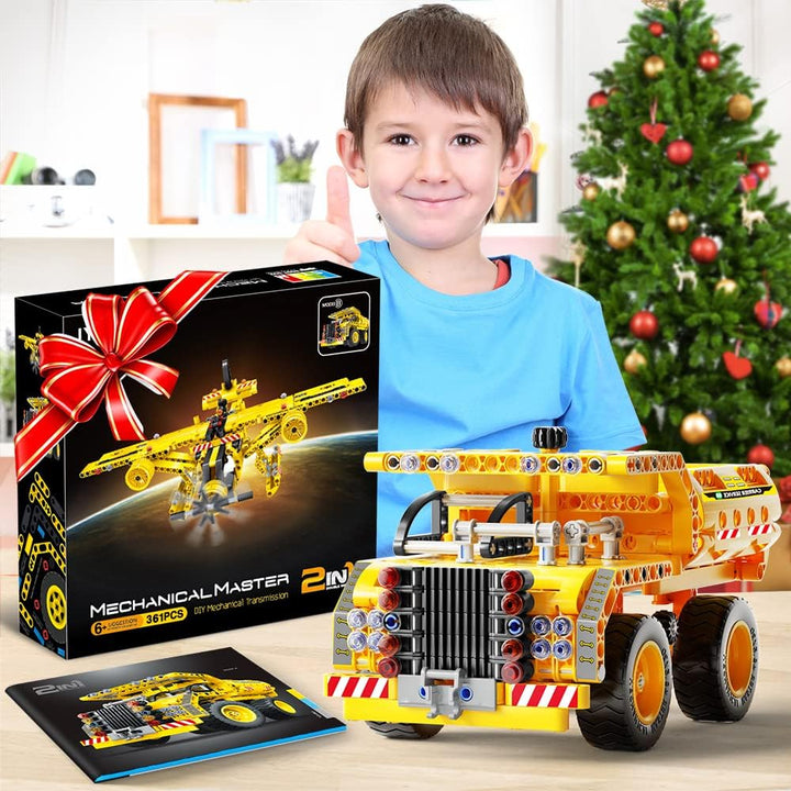 Jyusmile Juguete de construcción STEM para niños de 6 7 8