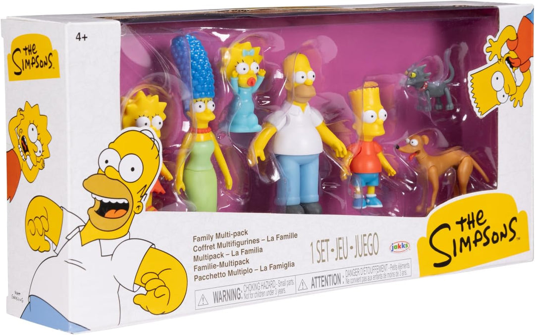 Disney Figuras de acción de Los Simpsons Family Multi-Pack