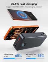 Cargador portátil, Batería externa de 20000 mAh con 22.5W de carga...