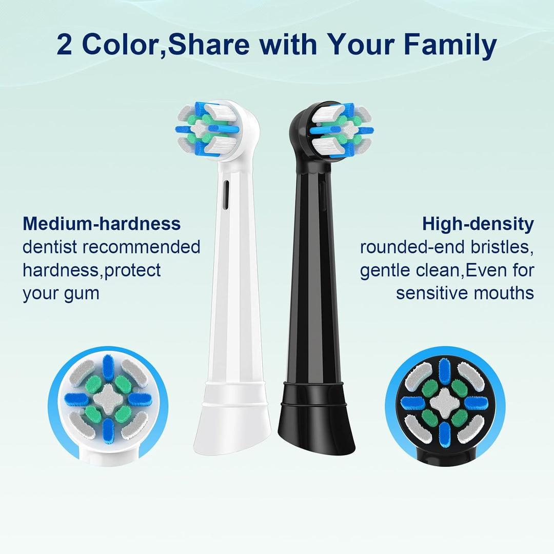 DeBizz IO - Cabezales de repuesto compatibles con Oral B iO 3 4 5 6...
