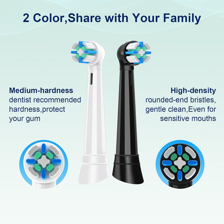 DeBizz IO - Cabezales de repuesto compatibles con Oral B iO 3 4 5 6...