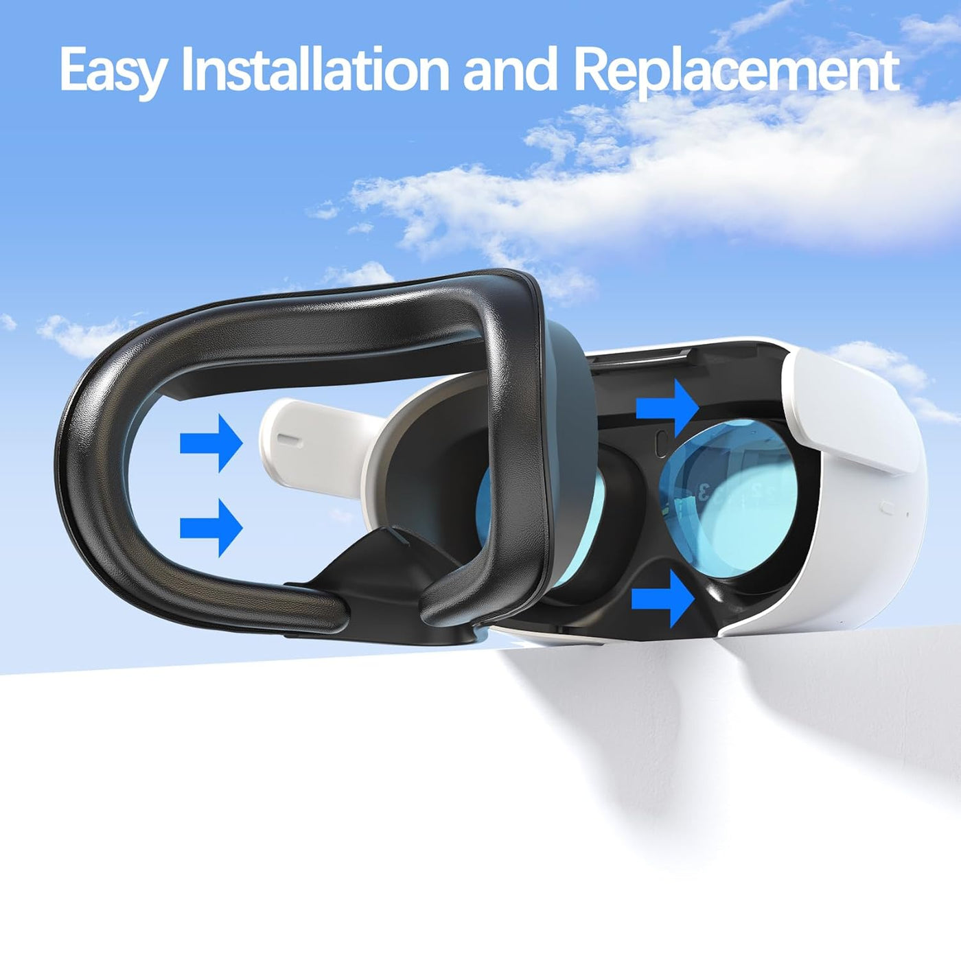 Face Cushion Pad for Meta Quest 2 VR Facial Interface
