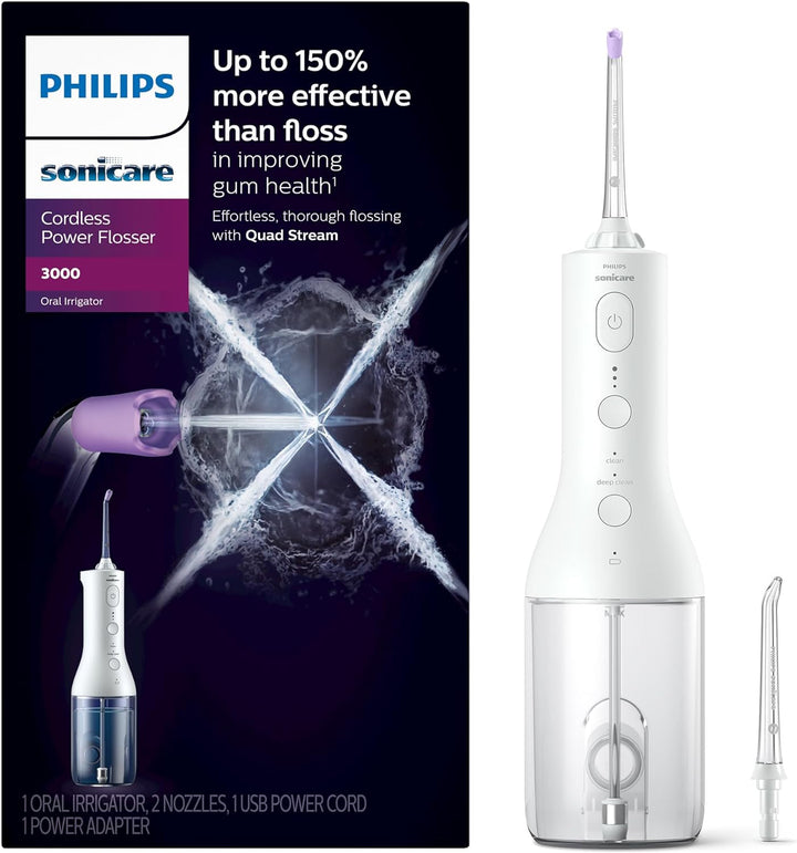 Philips Sonicare Hilo dental inalámbrico 3000 y ProtectiveClean 530...