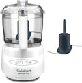 Cuisinart Mini-Prep Plus - Procesador de alimentos, mini procesador de alimentos de 3 tazas para picar hierbas, verduras y queso duro, tazón de trabajo de 3 tazas, hoja reversible de acero inoxidable