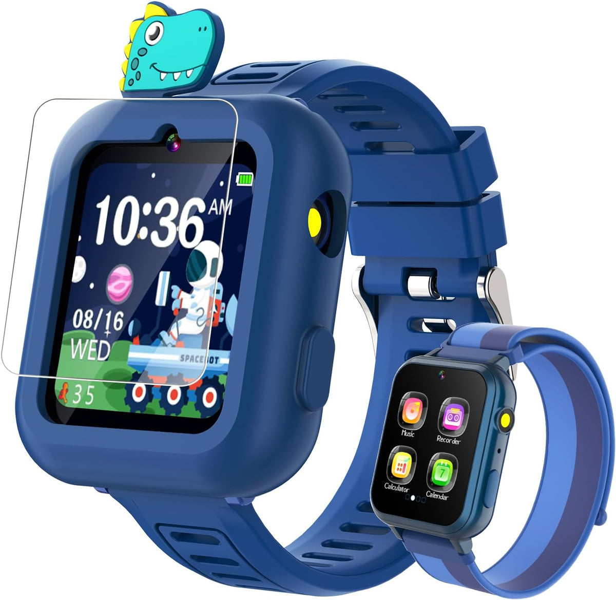Reloj inteligente para niños de 3 a 12 años de edad con 39 juegos