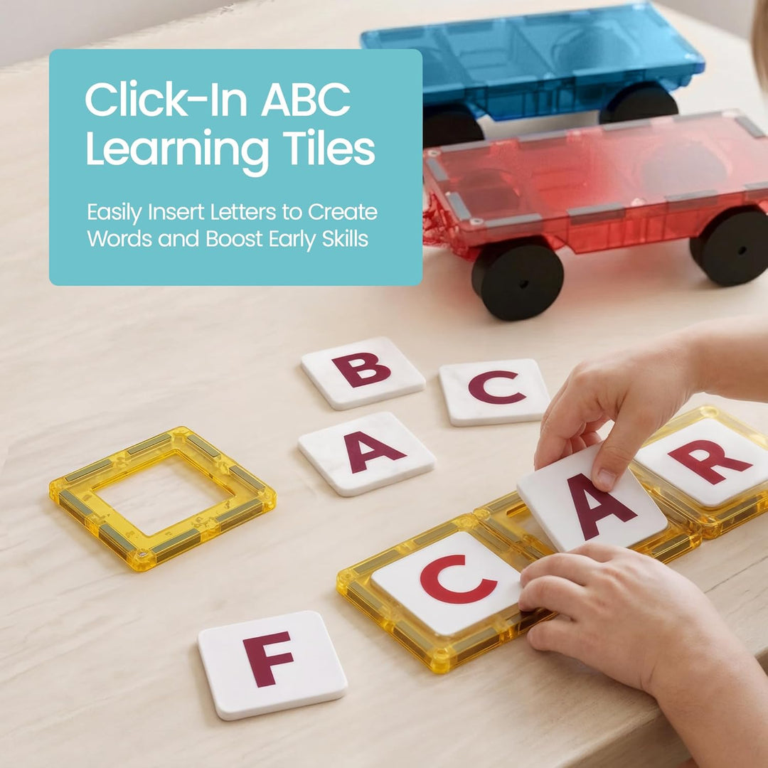 Playmags - Azulejos magnéticos para niños \u2013 Juego de construcc...