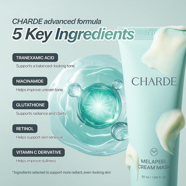 CHARDE Mascarilla de crema para manchas oscuras, máscara de crema a...