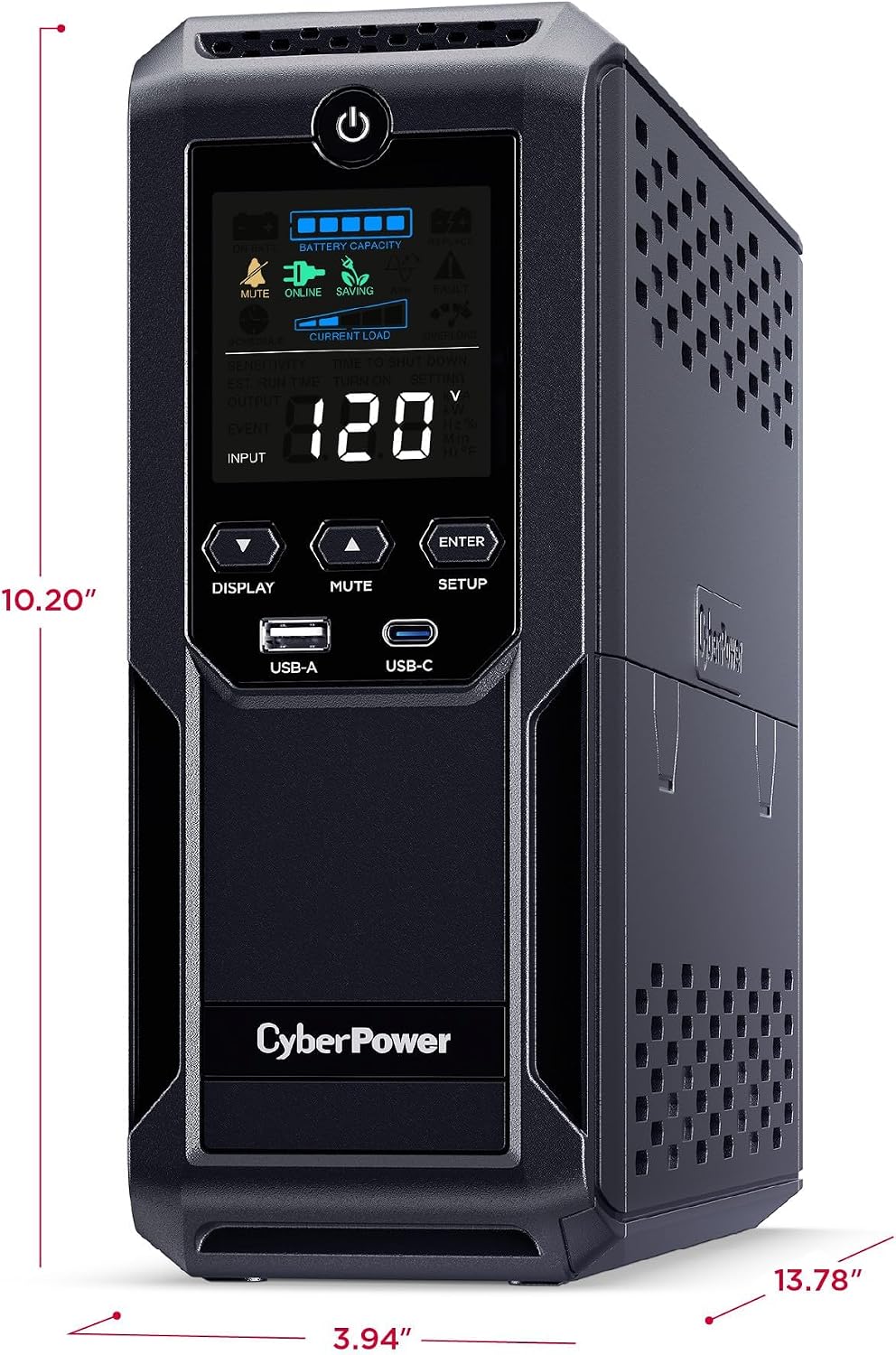 CyberPower CP1500AVRLCD3 Inteligente LCD UPS Batería de Respaldo