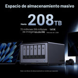 UGREEN NAS DXP6800 Plus NAS de escritorio de 6 bahías, CPU Intel i3...