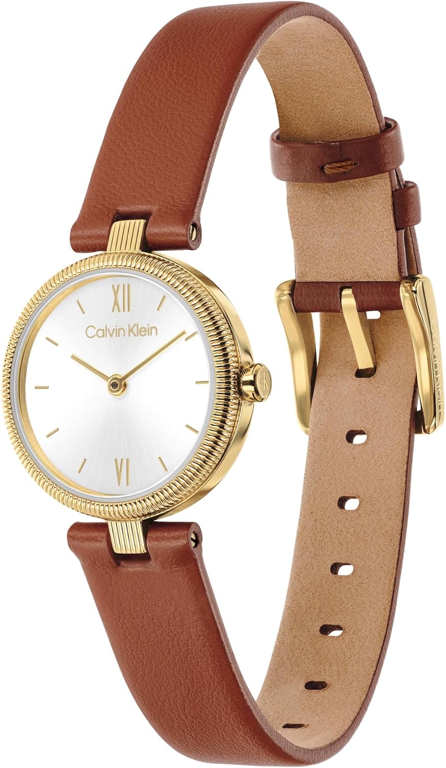 Calvin Klein Reloj de cuarzo de dos manecillas para mujer Gleam