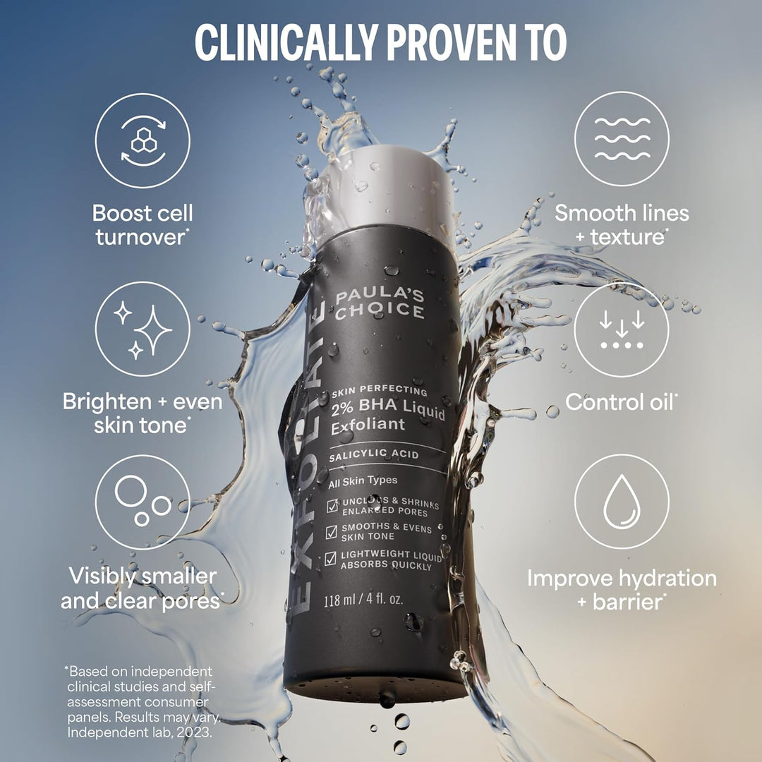 Paula's Choice Skin Perfecting - Exfoliante líquido de ácido sa...