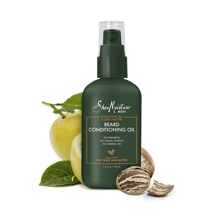 Set de regalo de cuidado de barba SheaMoisture \u2013 Aceite natura...