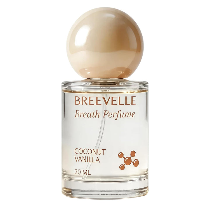 Breevelle The Breath Perfume - Spray oral | Sabor a vainilla de coc...