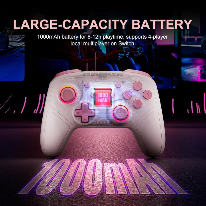 linhugame Wireless Controller For Switch,Compatible with switch 2\/...