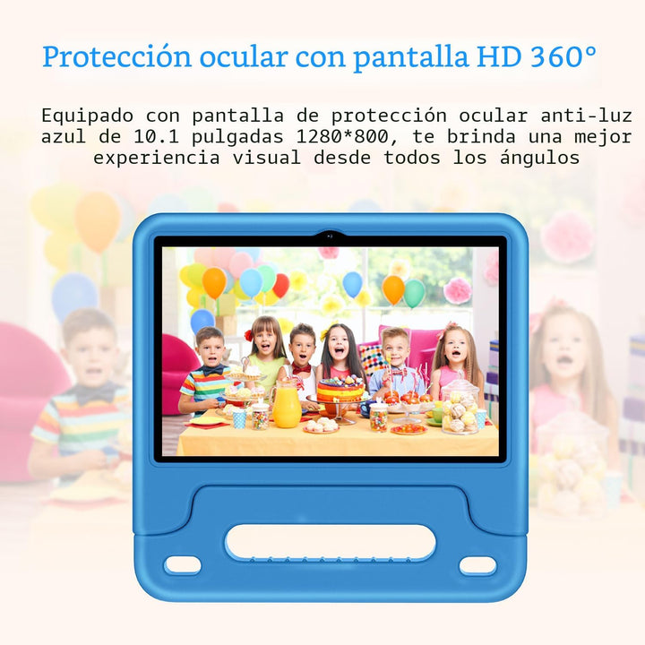 WXUNJA Tablet Android 15 Kids 2025, tabletas actualizadas de 10.1 p...