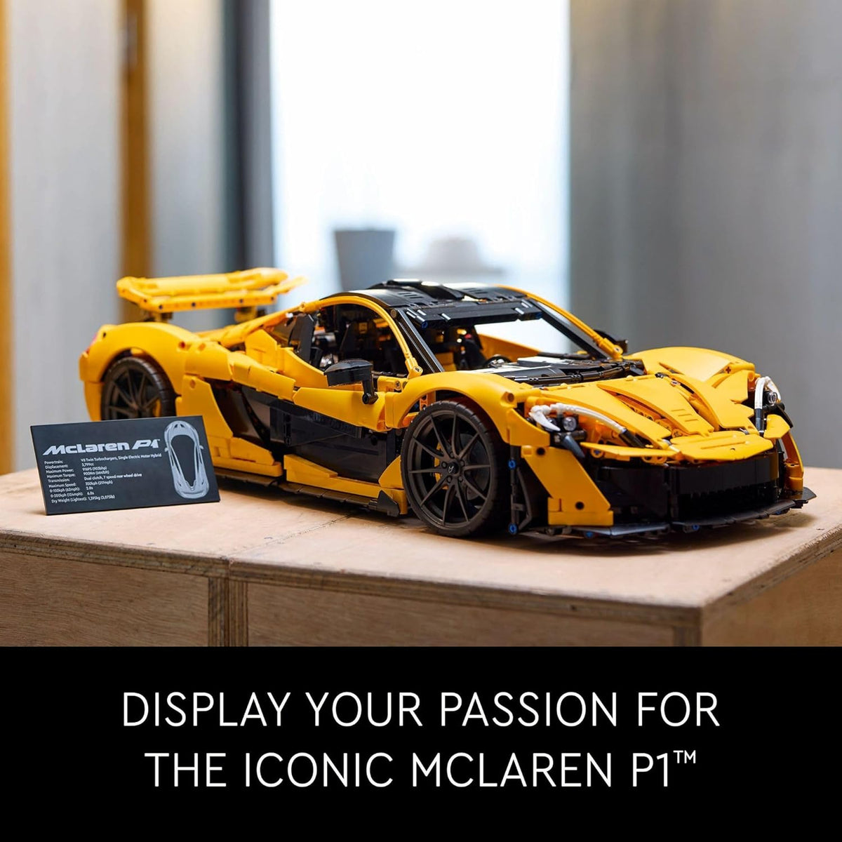 LEGO Technic McLaren P1 Hypercar - Juego de construcción