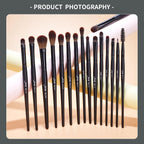 Jessup Juego de brochas de maquillaje veganas con corrector