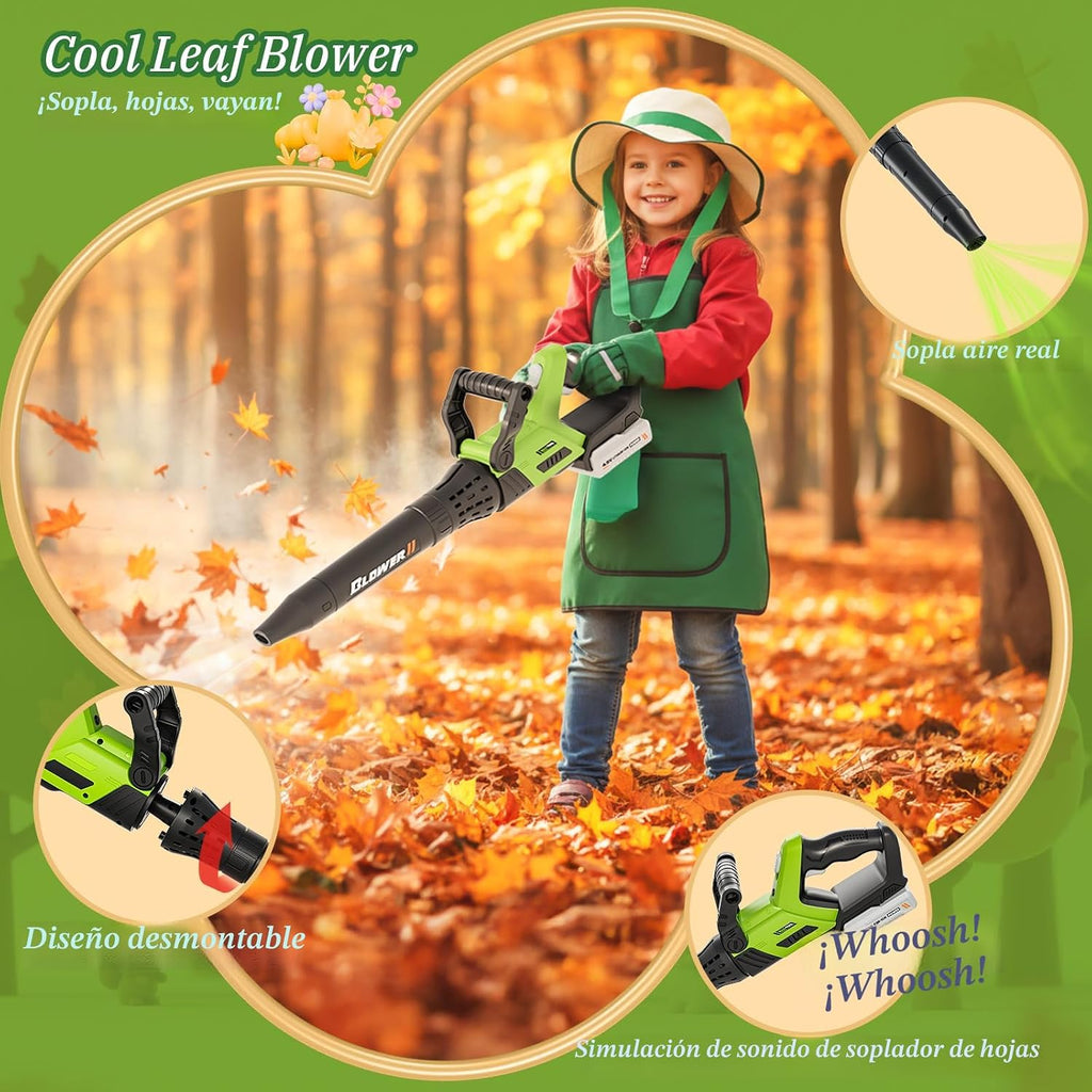 Kids Tool Set, 3in1 Power Tools Dress UP Toys, Gifts para Boys Girls 3 4 5 6