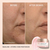 BIOSSANCE Squalane Vitamina C Rose Hidratante facial