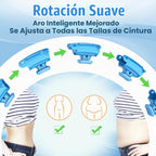 OurStarry - Aro de Ejercicio con Peso de 34 Nudos de Tamaño Grande, Anillo Inteligente de Cintura para Pérdida de Peso en Adultos