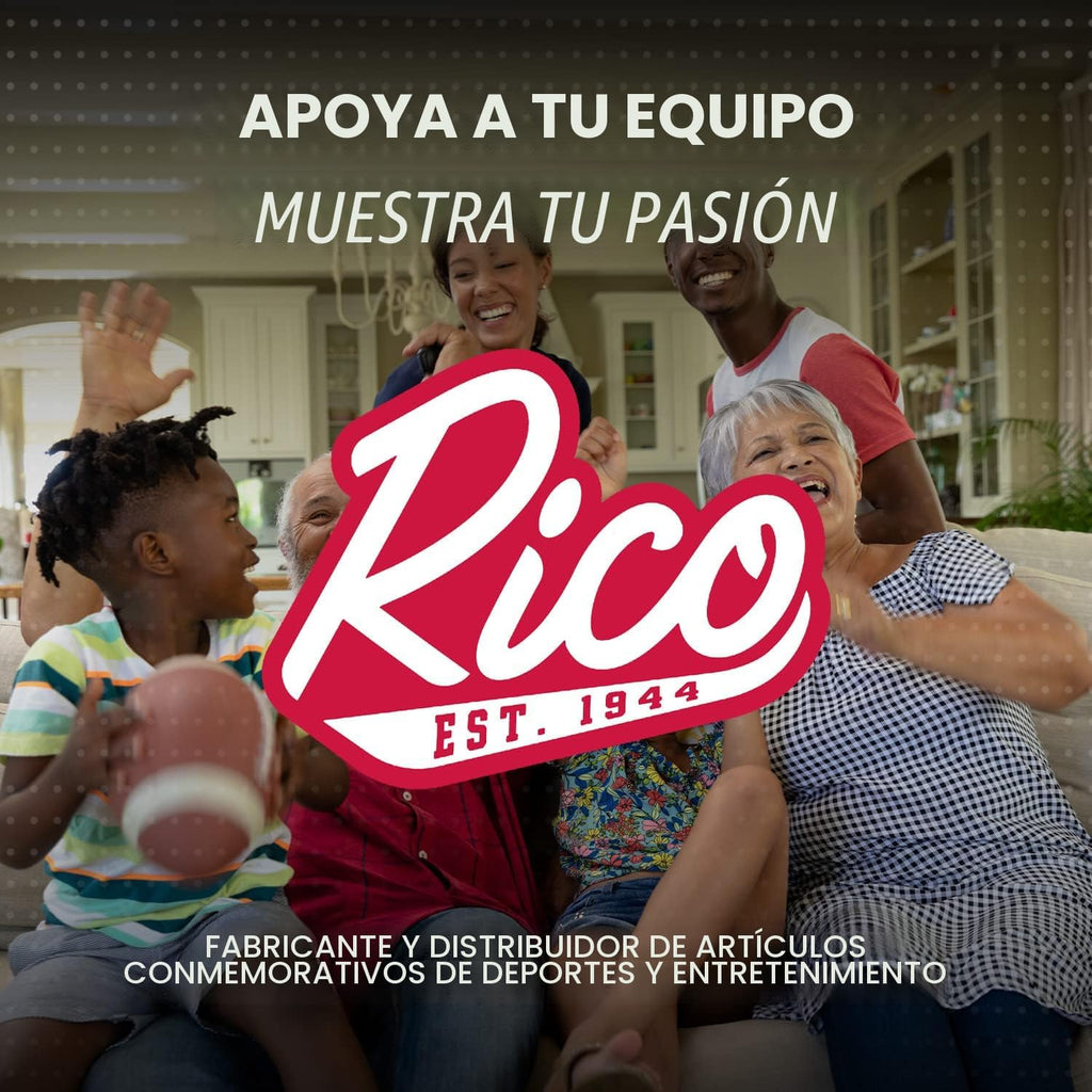 NFL Rico Industries Cartera Billetera con Grabado Láser Cartera Billetera Plegable con Grabado Láser - Diseño Delgado - Gran Regalo
