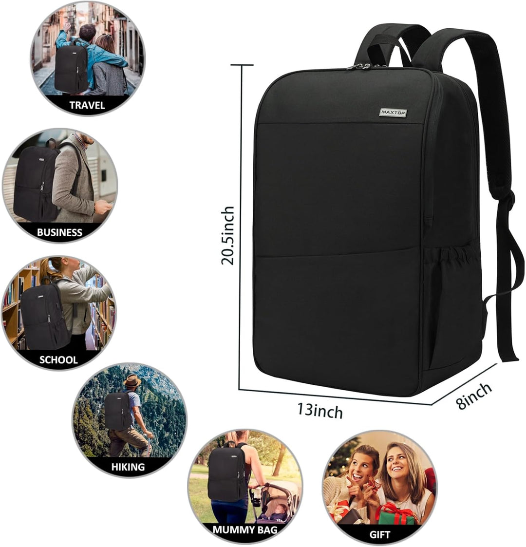 MAXTOP Mochila de viaje para computadora portátil, mochilas de nego...
