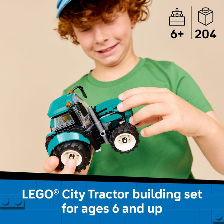 LEGO City Tractor - Juguete de construcción para niños