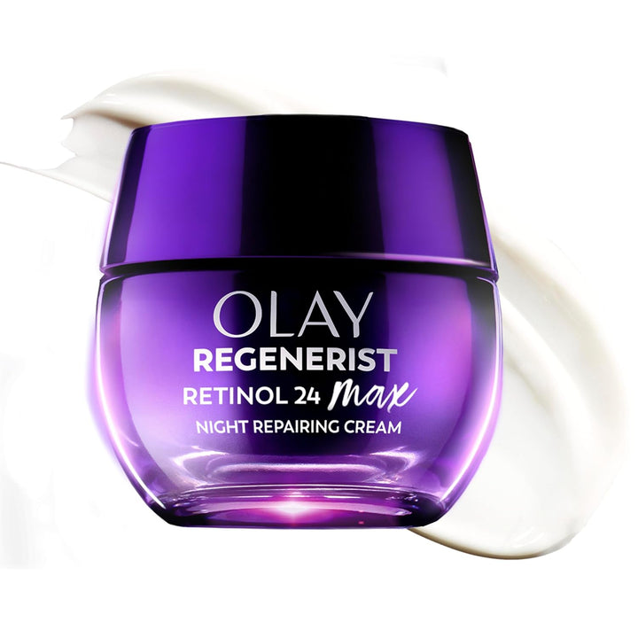 Olay Crema de noche de retinol para mujer, MAX, antienvejecimiento,...