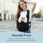 Supet Transportador de perro para mascotas pequeñas, mochila frontal