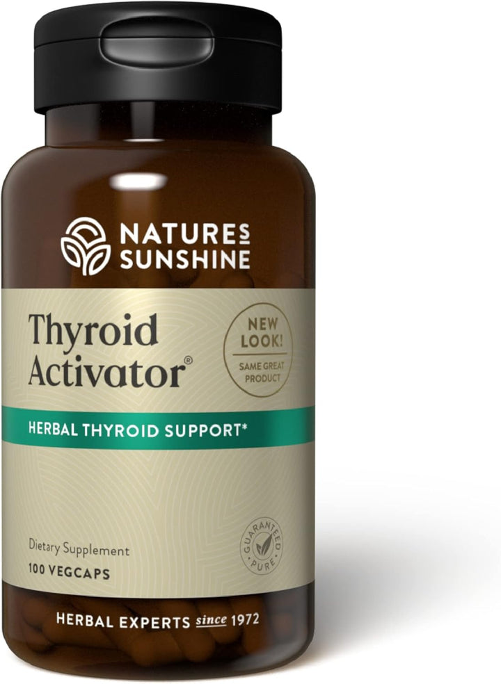 Nature's Sunshine Activador de la tiroides 100 Cápsulas