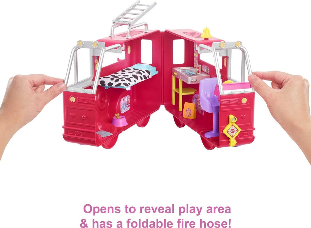 Barbie Chelsea Can Be - Juego de camión de bomberos con muñeca pequ...