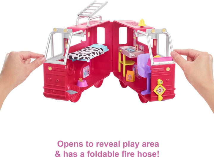 Barbie Chelsea Can Be - Juego de camión de bomberos con muñeca pequ...